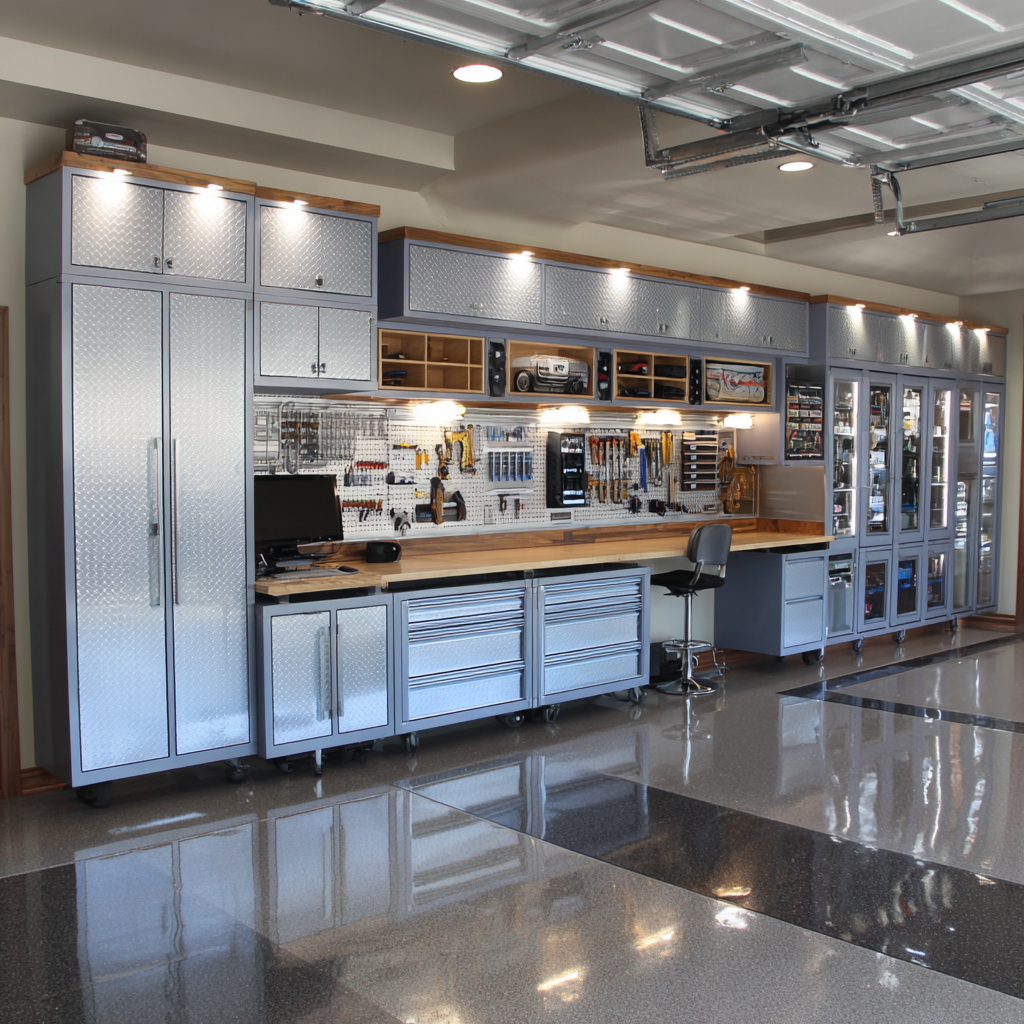 LHG Garage Storage Cabinets - Gray