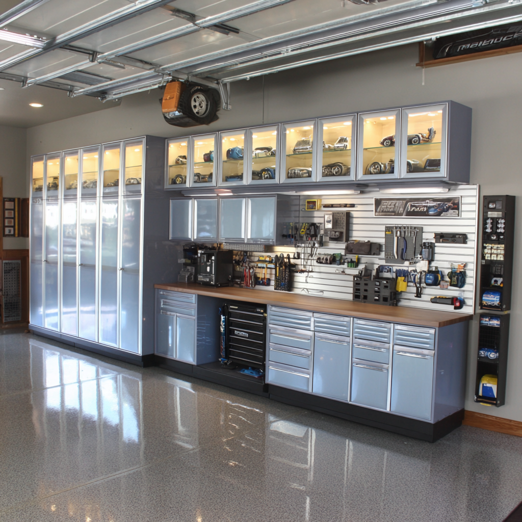 LHG Garage Storage Cabinets - Gray