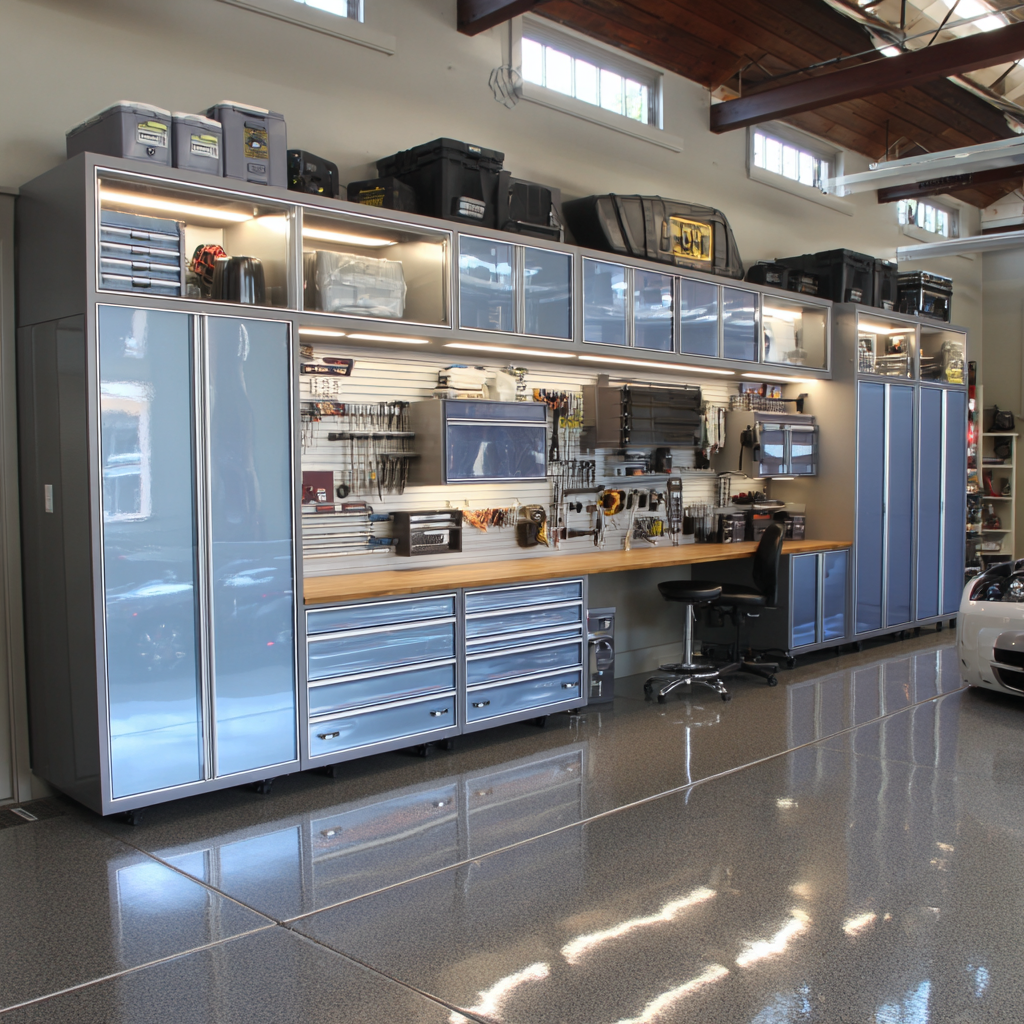 LHG Garage Storage Cabinets - Gray